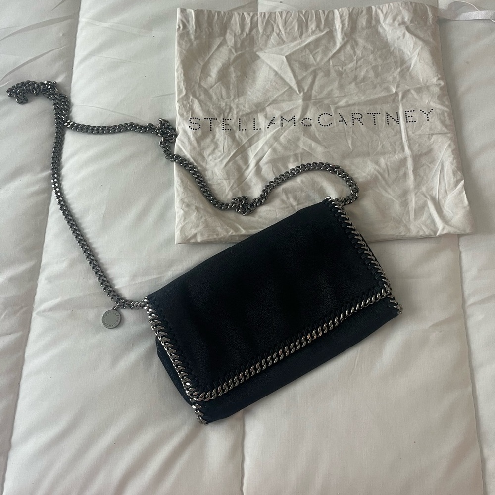 Stella McCartney Chain-Trim Crossbody Bag